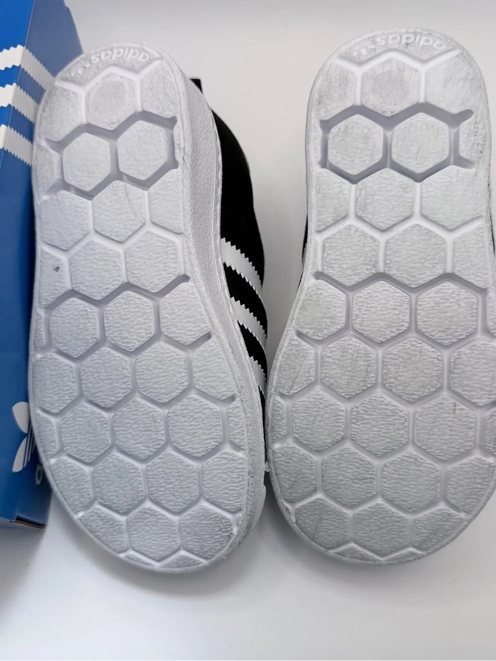 Adidas Toddler Superstar Slip-On Sneakers - Black & White